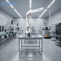 Brazo Robótico Industrial FOBOT de 6 Ejes, Carga Útil de 30 kg, Alta Precisión, Manipulación, Paletización, Corte, Pulverización, Clasificación IP67, Motor PLC