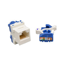 Cable giratorio CAT6 RJ45, dispositivo de inserción LAN, Keystone, módulo Ethernet, Gigabit, UTP, herramienta, enchufe de Internet gratis