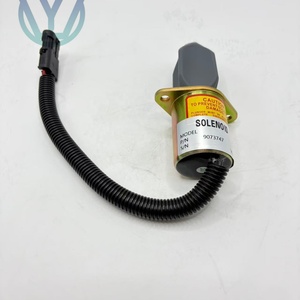 วาล์วโซลินอยด์ปิดเครื่อง 24V 9073747 สำหรับรถขุด R914 อะไหล่รถขุด อะไหล่เครื่องจักรก่อสร้าง - Product Image 2