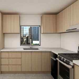 Zofa Multi Functional <b>Wooden</b> Traditional Design Kitchen Cabinet Ready to Assemble High-quality Kitchen Cabinet - Product Image 1