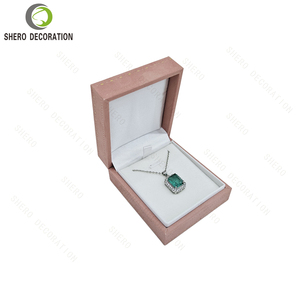 Wholesale Luxury Velvet Packaging Box <b>Cheap</b> Jewelry Packing Case Jewelry Organizer Storage <b>Gift</b> <b>Boxes</b> - Product Image 4