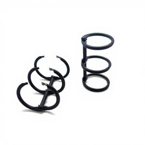 Anneau de reliure métallique noir EWANG 30 mm pour calendrier de bureau - Product Image 1