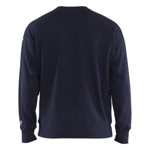 BLAKLADER-Pull résistant aux flammes 347717628900S Bleu marine-EAN 7330509891735 WORKWEAR RÉSISTANT AUX FLAMMES - Product Image 2