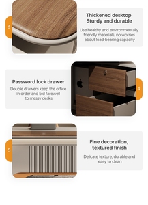 Escritorio Ejecutivo de Lujo - Mesa de Conferencias Grande - Escritorio y Silla de Oficina Sencillos y Modernos - Product Image 4