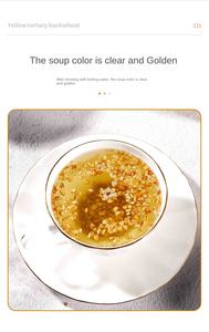 Thé de sarrasin de Tartarie authentique de Daliangshan, cru, séché, riche en saveur de noix, boisson à base de plantes pour le bien-être digestif, en vrac - Product Image 2