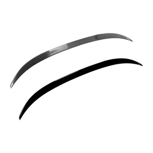 Bmw Rear Trunk Spoiler Ducktail Piano Black Carbon Fiber Texture Abs For 2020 Bmw 2 Series F44 Gran Coupe - Product Image 3