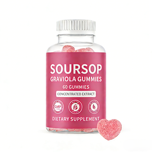 OEM ODM工場 プライベートラベル サワーソップ グラビオラ グミ シュガーフリー 免疫サポート グミキャンディ 大人用 リラックスサプリメント - Product Image 1