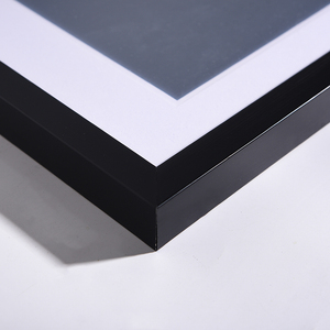 Wholesale Modern Fashion Wall Hanging Matte Black Pine Wood Display Vinyl Gold <strong>Record</strong> <strong>Frame</strong> - Product Image 5
