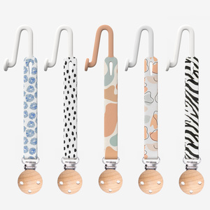 Kids Pacifier Bag Baby Animal Pacifier Clips For Baby