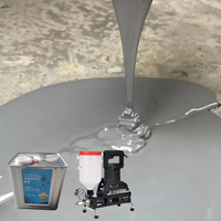 Remplisseur d'étanchéité en polyurée liquide de jointoiement cimentaire à haute élasticité pour le revêtement de mur de Joint de dilatation de Construction en béton