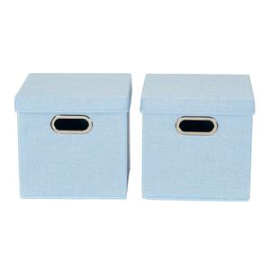 2020 nuevo cubo plegable ahorra espacio de almacenamiento plegables caja con tapa y manejar los bienes domésticos para la casa - Product Image 1