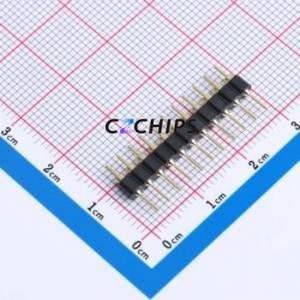 XDZ254C-1-11-Z-3.0-G1 Pin Header Through hole Component (THT),P=2.54mm Connector 1x11P 2.54mm 2.54mm Round Pin - Product Image 1