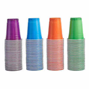 Vasos Reutilizables de Plástico PP Compostable de 16 oz, con Líneas de Medición, Colores/Logotipo Personalizados, Solo Lavar a Mano, para Bebidas Frías, Fiestas, Barbacoas - Product Image 4
