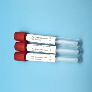 Tubes de prélèvement sanguin sous vide en verre stériles sans additif Red Hat jetables 13*100 6ml 7ml - Product Image 5