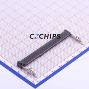 2-2013289-1 Memory Module Connector (DDR) SMD,P=0.6mm,Horizontal Mount Connector - Product Image 2