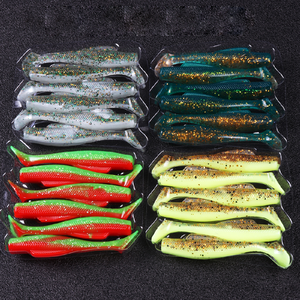 6 pz 8CM 5G Soft Lure TPE coda di Paddle plastica esca da <span class=keywords><strong>pesca</strong></span> esca artificiale <span class=keywords><strong>per</strong></span> persico <span class=keywords><strong>spigola</strong></span> <span class=keywords><strong>per</strong></span> <span class=keywords><strong>la</strong></span> <span class=keywords><strong>pesca</strong></span> fluviale dell'oceano - Product Image 3