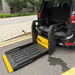 Новая платформа для подъема инвалидных колясок с гидравлическим приводом для автомобилей, фургонов, автобусов, грузовиков, микроавтобусов, из алюминиевого сплава, 250 кг - Product Image 2