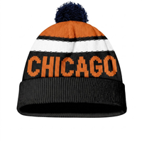 Gorro de Punto Invernal sin Bordes de Alta Calidad para el Equipo de Fútbol Americano 2026, Gorro de Punto Personalizado para Fanáticos del Equipo Favorito