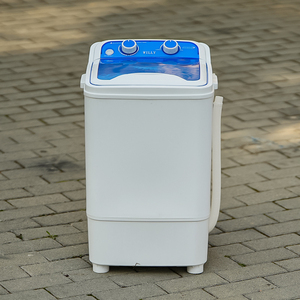 Lavatrice Compatta a Tamburo Singolo da 7KG, Mini Lavatrice Semi-automatica per Uso Domestico, Doppia Funzione per Lavaggio e Centrifuga - Product Image 2