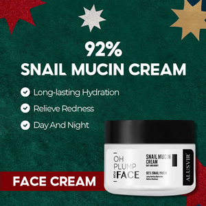 Christmas Skincare Products Private Label <strong>Snail</strong> Mucin Hyaluronic Acid Anti-Aging Repair Whitening <strong>Face</strong> Serum Moisturizer <strong>Cream</strong> - Product Image 6