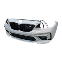 Convient pour l'assemblage du pare-chocs avant de haute qualité pour BMW M2 F87 avec radiateur, phare, ventilateur, grille, kit carrosserie ABS, modèle le plus vendu