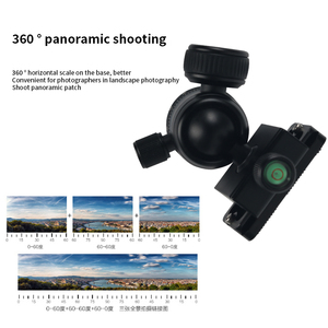 Chuyên nghiệp nhiếp ảnh xách tay <span class=keywords><strong>360</strong></span> độ xoay máy ảnh Tripod cài đặt bóng đầu máy ảnh cài đặt ghế DSR máy ảnh - Product Image 6