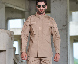 Veste tactique camouflage à capuche doublée polaire en <span class=keywords><strong>polyester</strong></span>/coton, modèle ACU <span class=keywords><strong>de</strong></span> deuxième génération pour entraînement extérieur (réplique réelle) - Product Image 6