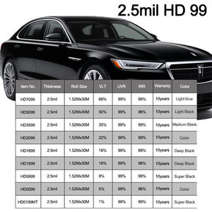 2.5MIL HD99 % Nano <span class=keywords><strong>Film</strong></span> céramique pour fenêtre <span class=keywords><strong>de</strong></span> voiture <span class=keywords><strong>Film</strong></span> teinté pour fenêtre haute performance intégrant la dernière technologie nano céramique - Product Image 2