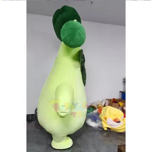 Costume Gonfiabile da Mascotte Broccoli per Adulti - Unisex, per Eventi di Promozione Alimentare con Ventilatore - Product Image 3