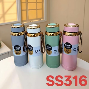 Nouvelle tasse <span class=keywords><strong>isotherme</strong></span> en acier inoxydable 316 avec poignée, grande capacité, <span class=keywords><strong>bouteille</strong></span> d'eau portable pour le sport en extérieur - Product Image 2