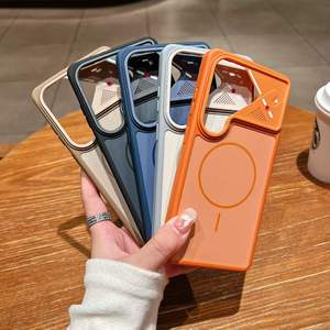 ฝาครอบด้าน TPU ปกป้องเลนส์ที่เป็นเอกลักษณ์สำหรับ <span class=keywords><strong>iPhone</strong></span> เคสโทรศัพท์แม่เหล็กแรงสำหรับ Samsung S26 Plus เคสโทรศัพท์อัลตร้า - Product Image 2