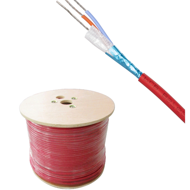 Security Shield 2C 1mm 1.5mm 2.5mm 300/500V PH120 Fire Rated Lpcb Alarm Cable 2 Core Fire Alarm Wire