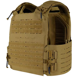 カスタムChaleco Tactico軽量Jpcプレートキャリアブラックレーザーカット戦術ベスト - Product Image 3