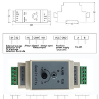 Détecteur de fuite d'eau SMRTE, capteur d'immersion d'eau, transmetteur, contrôleur d'alarme de fuite d'eau pour salle informatique, protocole RS485 Modbus