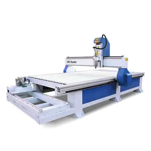 Enrutador Cnc de 3 ejes barato de China, 4 ejes 1325, talla de piedra 3D, máquina de grabado de corte de granito de mármol, precio