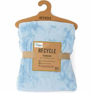 Manta polar de franela RPET de poliéster ecológico para supermercado Manta de plástico de poliéster reciclado - Product Image 2