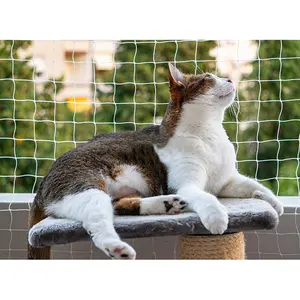 Hot Sale Strong Safety Net Transparent Mesh-Heavy Duty Protect Cat Fall Cat Net Balcony Windows Cat Safety Net