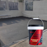 Revêtement d'étanchéité bitumineux liquide à haute élasticité en gros pour toiture, terrasse, mur, peinture, fournisseur OEM