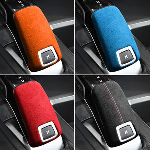 Per <span class=keywords><strong>Peugeot</strong></span> 508 2008 4008 5008 Finiture Adesive in Alcantara per Cuffia Pomello del Cambio Accessori Interni per Tuning - Product Image 2