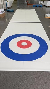 Feuille de curling de <span class=keywords><strong>glace</strong></span> artificielle portable, rails de curling de <span class=keywords><strong>glace</strong></span> pour le <span class=keywords><strong>sport</strong></span> de curling - Product Image 5