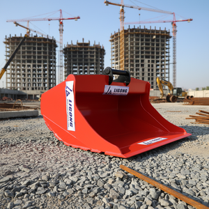 Godet <span class=keywords><strong>de</strong></span> nivellement pour excavatrice, largeur 1200 mm 1400 mm, avec bords à visser, pour aménagement paysager, nivellement et finition <span class=keywords><strong>de</strong></span> la finition <span class=keywords><strong>de</strong></span> surface - Product Image 6