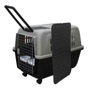 Fabrika Özel Üretim 99*66*72cm Köpek Taşıma Kafesi Küçük Hayvan Köpek Seyahat Taşıyıcısı Kafes Evcil Hayvan Seyahat Taşıyıcısı Köpek Taşıma Kutusu - Product Image 2