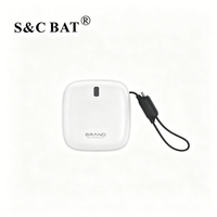 Banco de Energía Portátil Inalámbrico de Alta Capacidad de 22.5W y 10000mAh con Carga Rápida y Ligero para Camping