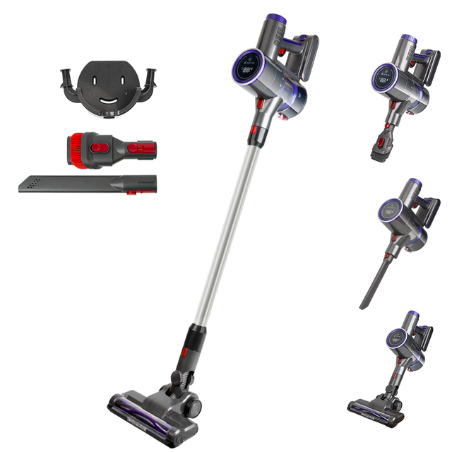 High Power Touchscreen Vaccum Cleaner Cordless Handheld Vacuum Cleaner