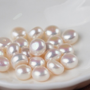 Perlas Cultivadas <span class=keywords><strong>de</strong></span> Agua Dulce Auténticas, Perforadas a la Mitad, Venta al por Mayor, Perlas Sueltas Tipo Botón, <span class=keywords><strong>Precio</strong></span> 3a, Perlas Naturales <span class=keywords><strong>de</strong></span> Agua Dulce - Product Image 3