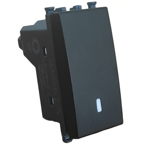 Interrupteur unipolaire noir 10A 250V pour variateurs Vimar Ark - Product Image 3