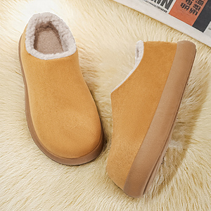 Bottes d'hiver rétro à semelle épaisse pour hommes, nouvelle mode, couleur camel, chaussures pour hommes, nouveau style - Product Image 2