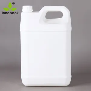 1L，2L，3L，5L，10L空高密度聚乙烯 (HDPE) 杰里罐塑料液体容器瓶子塑料桶方桶