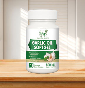 Píldoras de gel blando de aceite de ajo más vendidas, soporte antioxidante natural, suplemento de bienestar diario para inmunidad de estilo de vida activo - Product Image 5