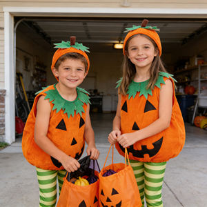 Disfraz <span class=keywords><strong>de</strong></span> Calabaza para Niños, Personalizado y Adorable, Traje <span class=keywords><strong>de</strong></span> Cosplay para Bebés para Celebraciones y Fiestas - Product Image 6